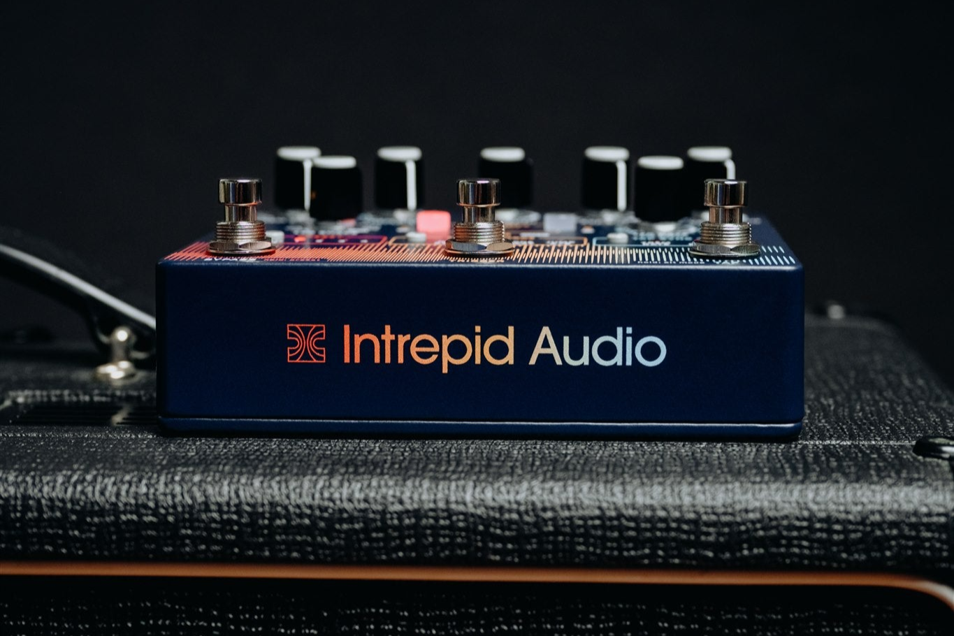 Crossflow Tremolo Front Intrepid Audio Logo