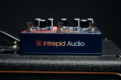 Crossflow Tremolo Front Intrepid Audio Logo